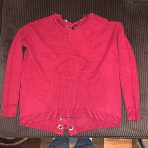 Red sweater